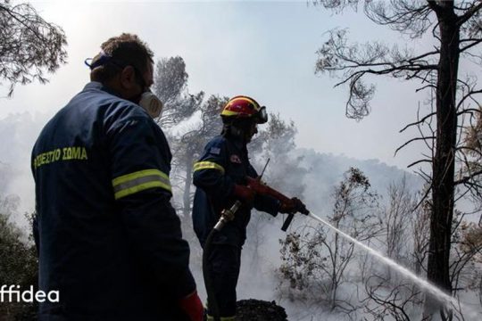 Ο Όμιλος Affidea Δίπλα στους Πυροσβέστες